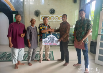 PTPN IV Regional 6 KSO Bantu Renovasi Mushola Langsa, ACEH