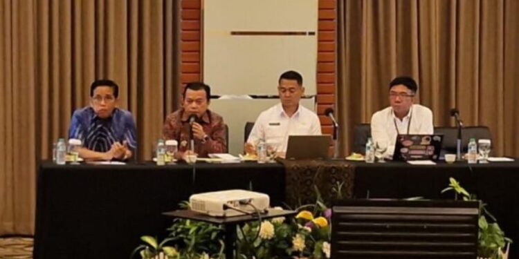 Gubernur Al Haris Dorong Pembangunan Jembatan Sungai Rambut Tanjab Timur 