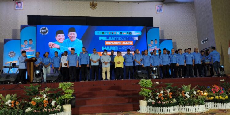 Sederet Tokoh Penting Hadir di Pelantikan Tim Provinsi Jambi Haris-Sani