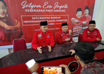 PDIP Tegaskan Kader Harus Solid Menangkan Haris-Sani di Pilgub Jambi 