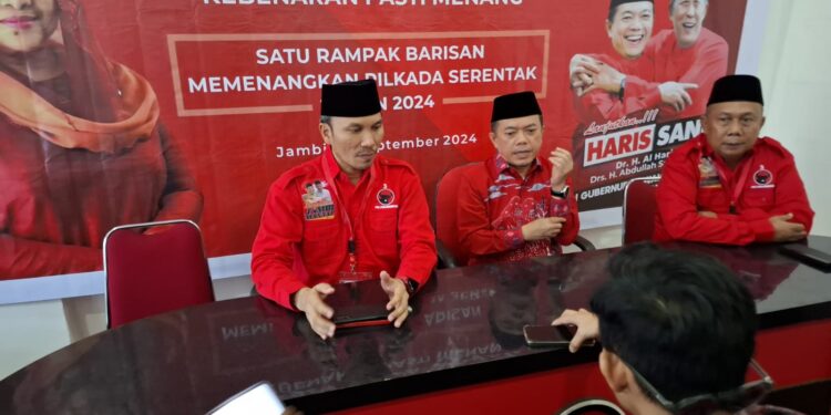 PDIP Tegaskan Kader Harus Solid Menangkan Haris-Sani di Pilgub Jambi 