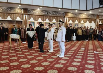 Breaking News! Jangcik Mohza Resmi Dilantik jadi Pj Bupati Merangin dan Bahri Pj Bupati Sarolangun