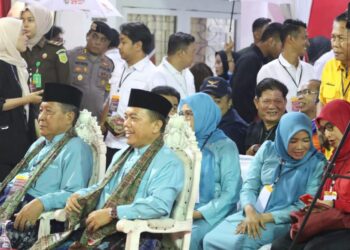 Ratu Munawarah Dampingi Haris – Sani Cabut Nomor Urut Pilgub Jambi 2024