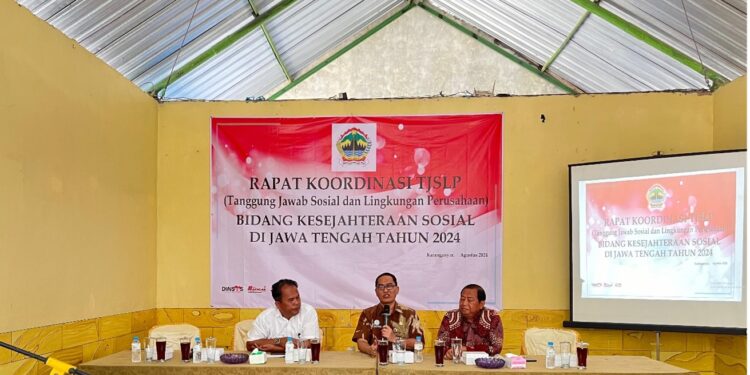 Rapat Koordinasi Tanggung Jawab Sosial dan Lingkungan Perusahaan (TJSLP) Jawa Tengah di Kampoeng Karet