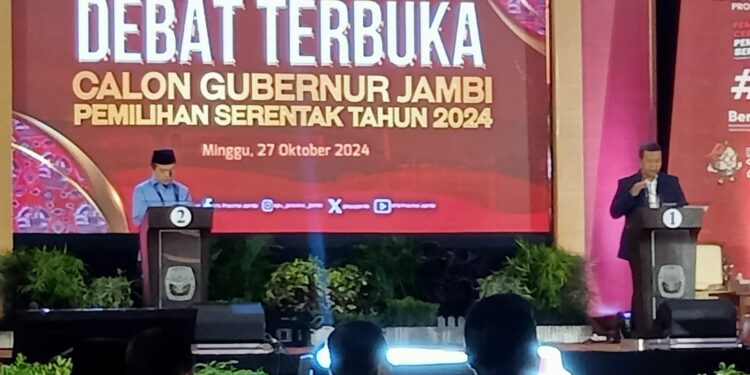 Debat Cagub, Al Haris Wibawa RH Cengengesan