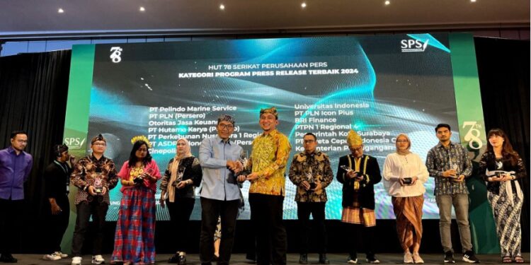 Bangun Sumur Bor, Antarkan PTPN I Regional 5 Raih Penghargaan di Media Relations Awards 2024