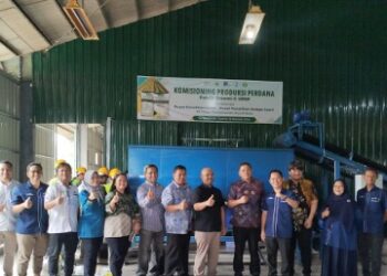 Peresmian Pabrik Greemi-G di PT RPN-Pusat Penelitian Karet Unit Riset Sungei Putih