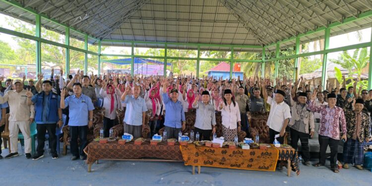 Masyarakat Pauh Sarolangun Doakan Haris-Sani Lanjut Dua Periode