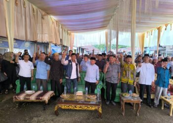 Warga Bathin VIII Sarolangun Targetkan Kemenangan Haris-Sani 80 Persen