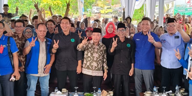 Dihadiri Fadil dan Bachtiar, Al Haris Silaturahmi Bersama Tokoh Masyarakat Muara Bulian dan Kader PAN Batanghari 
