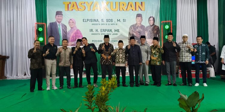 Gelar Tasyakuran, Elpisina dan Erpan Nyatakan Dukung Penuh Haris-Sani
