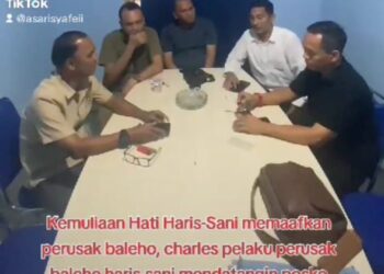 Haris-Sani Maafkan Perusak Baliho yang Dilakukan Tim RH