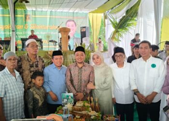 Al Haris dan Fadhil-Bachtiar Kompak Hadiri Tasyakuran Ketua DPRD Batanghari 