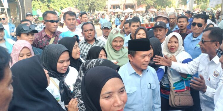 Haris-Sani Silaturahmi dengan Ribuan Simpatisan Kota Jambi : Kita Pelayan Masyarakat Bukan Penguasa