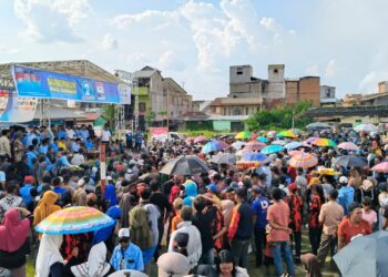 Ingin Keberlanjutan Pembangunan Jambi Warga Tebing Tinggi Tanjab Barat Dukung Haris-Sani