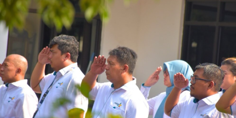 PT KPBN Gelar Upacara Peringatan Hari Sumpah Pemuda Ke-96:  Memperkuat Semangat Kebangsaan