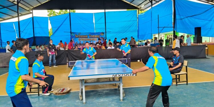 Turnamen Tenis Meja Al Haris Cup Kuamang Kuning Disambut Antusias Pecinta Pingpong Jambi
