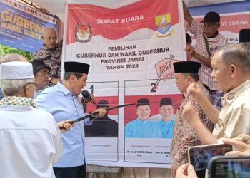 Al Haris Ajak Warga Jambi Coblos Nomor 2 Haris-Sani