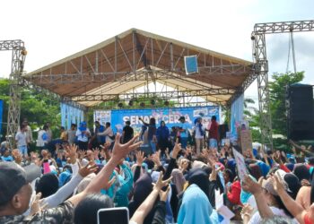 Warga Rimbo Bujang Padati Senam Ceria Bersama Al Haris