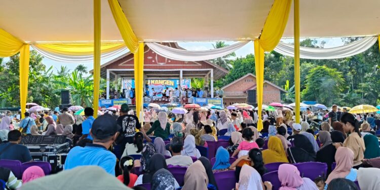 Ribuan Warga Tebo Ulu Hadiri Silaturahmi dengan Al Haris 