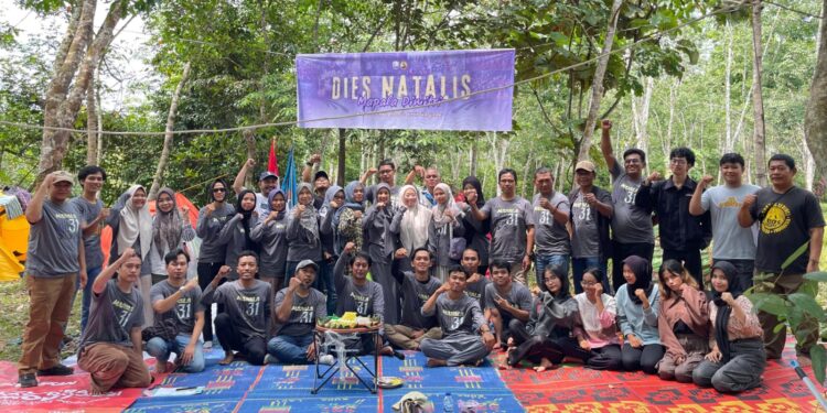 HUT Ke-31 Mapala DIMITRI Universitas Nurdin Hamzah di Hadiri Anak salah satu pendiri 