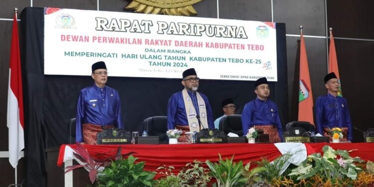 Hadiri HUT Ke-25 Kabupaten Tebo, Pjs. Gubernur Sudirman: Momentum Evaluasi