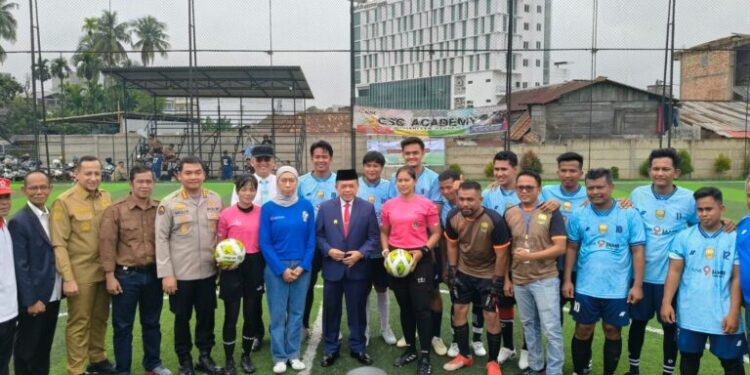 Gubernur Al Haris Buka Turnamen Mini Soccer Antara 2024