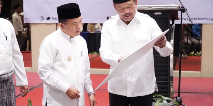 Gubernur Al Haris Apresiasi Peran BAZNAS Atasi Kemiskinan di Provinsi Jambi