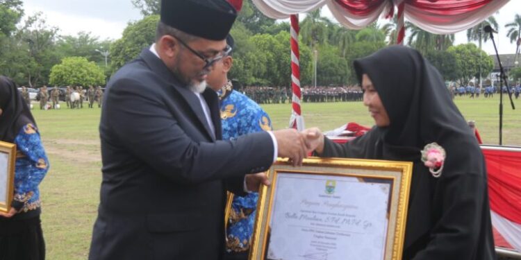 Sekda Sudirman Pimpin Upacara Hari Bela Negara Ke-76 Tahun 2024