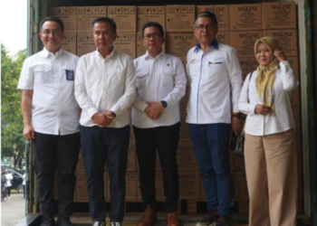 KUNJUNGAN MENTERI PERDAGANGAN REPUBLIK INDONESIA KE INDUSTRI HILIR TEH PTPN I REGIONAL 2 JAWA BARAT