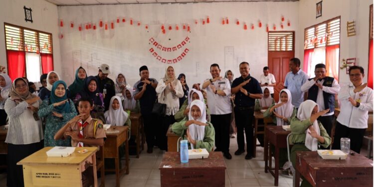 Libatkan 1.000 Pelajar PTPN BUMN Pertama Simulasikan Program Makan Bergizi Gratis di Riau