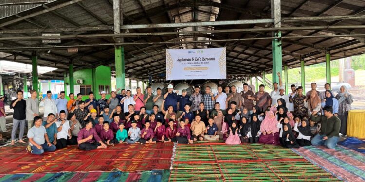 Bersama Anak Yatim, PTPN IV Regional 4 Syukuran Kinerja 2024
