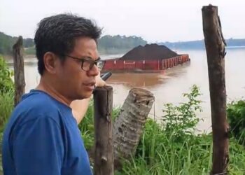 Tongkang Batubara Masih Beroperasi Melalui Jalur Sungai: Ansori Minta PPTB Menertibkan Sesuai yang Disepakati