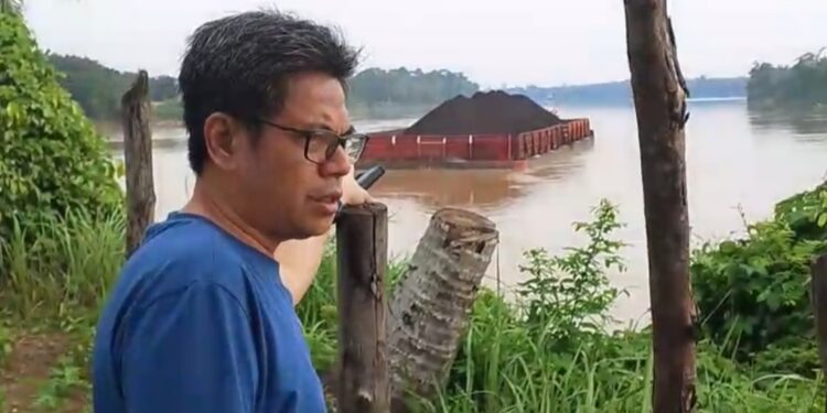 Tongkang Batubara Masih Beroperasi Melalui Jalur Sungai: Ansori Minta PPTB Menertibkan Sesuai yang Disepakati