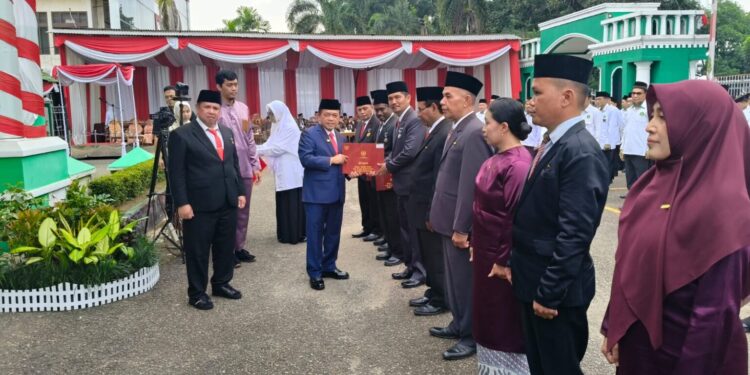 Gubernur Al Haris Pimpinan Upacara HAB ke-79 Kementerian Agama Jambi