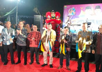 Gubernur Al Haris Buka Car Free Night HUT Provinsi Jambi 2025