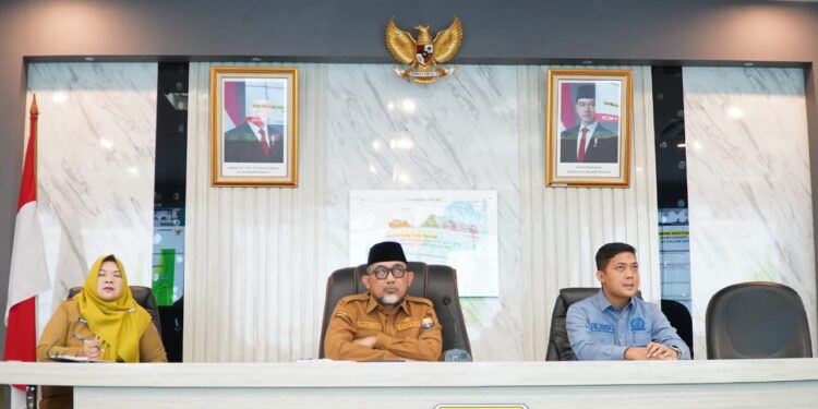 Sekda Sudirman Ikuti Zoom Meeting Bersama Mendagri Terkait Pelantikan Kepala Daerah