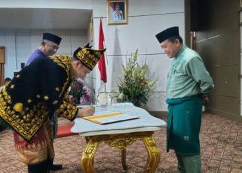 Sertijab Bupati Merangin: Al Haris Yakin Syukur dan Khafid Moein Membawa Perubahan untuk Merangin