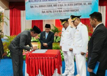 Sertijab Walikota Sungai Penuh, Al Haris: Pilkada Telah Usai Mari Kompak Bersatu Membangun Daerah