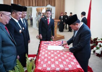 Hadiri Sertijab Bupati Kerinci, Al Haris Sebut Monadi Sosok Berpengalaman di Pemerintahan