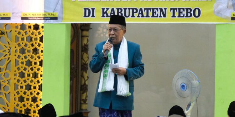 Safari Ramadhan di Tebo: Abdullah Sani Ajak Optimalkan Momen Ramadhan Sebaik Mungkin