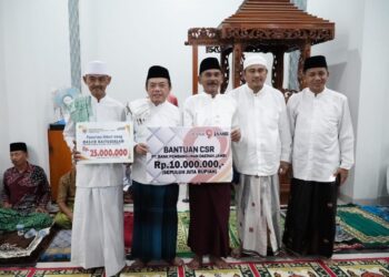 Gubernur Al Haris Bersama Bupati Bungo Mashuri Safari Ramadhan di Lubuk Niur