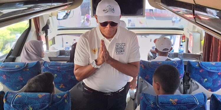 PTPN IV PalmCo Pastikan Seluruh Armada Mudik Bersama BUMN Aman