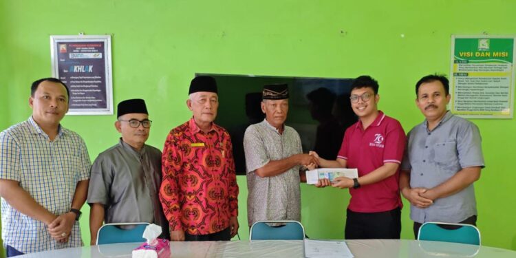 PTPN IV Regional 4 Salurkan Bantuan Pembangunan Masjid Nurul Falah, Wujud Nyata Kepedulian Terhadap Masyarakat