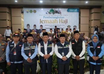 Lepas JCH Kloter 13, Wagub Sani: Jaga Fisik, Mental dan Kesehatan