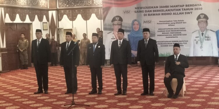 Perombakan Pejabat Eselon II: Ini Nama-nama yang Dilantik Gubernur Al Haris