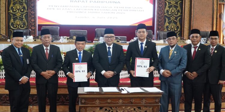 Raih Opini WTP Ke-13 Berturut-turut, Gubernur Al Haris: Pemprov Jambi Komitmen Tata Keuangan Dengan Baik
