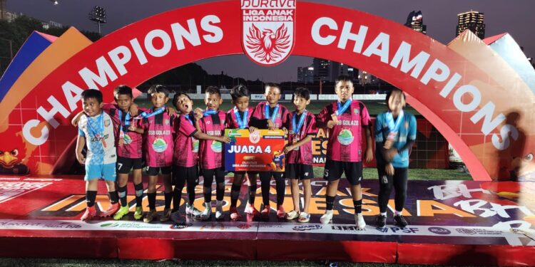 SSB Binaan PTPN Regional 4 Juara 4 Liga Anak Nasional