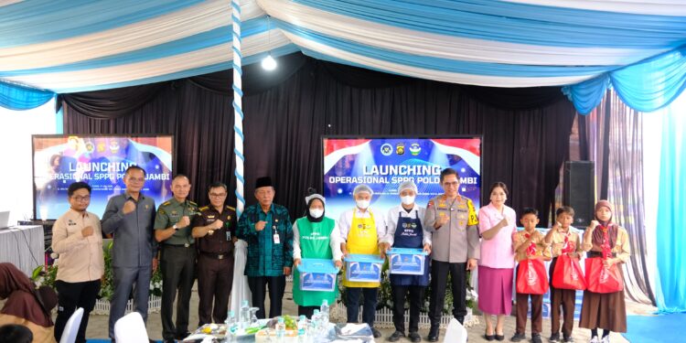 Wagub Sani Hadiri Peresmian SPPG Polda Jambi