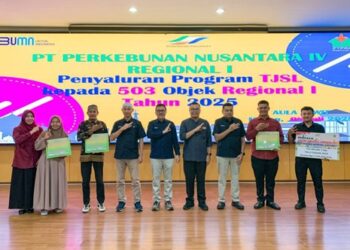 Kinerja TJSL Semester I 2025, Holding Perkebunan Nusantara Perkuat Komitmen Sosial Melalui PTPN IV PalmCo   
